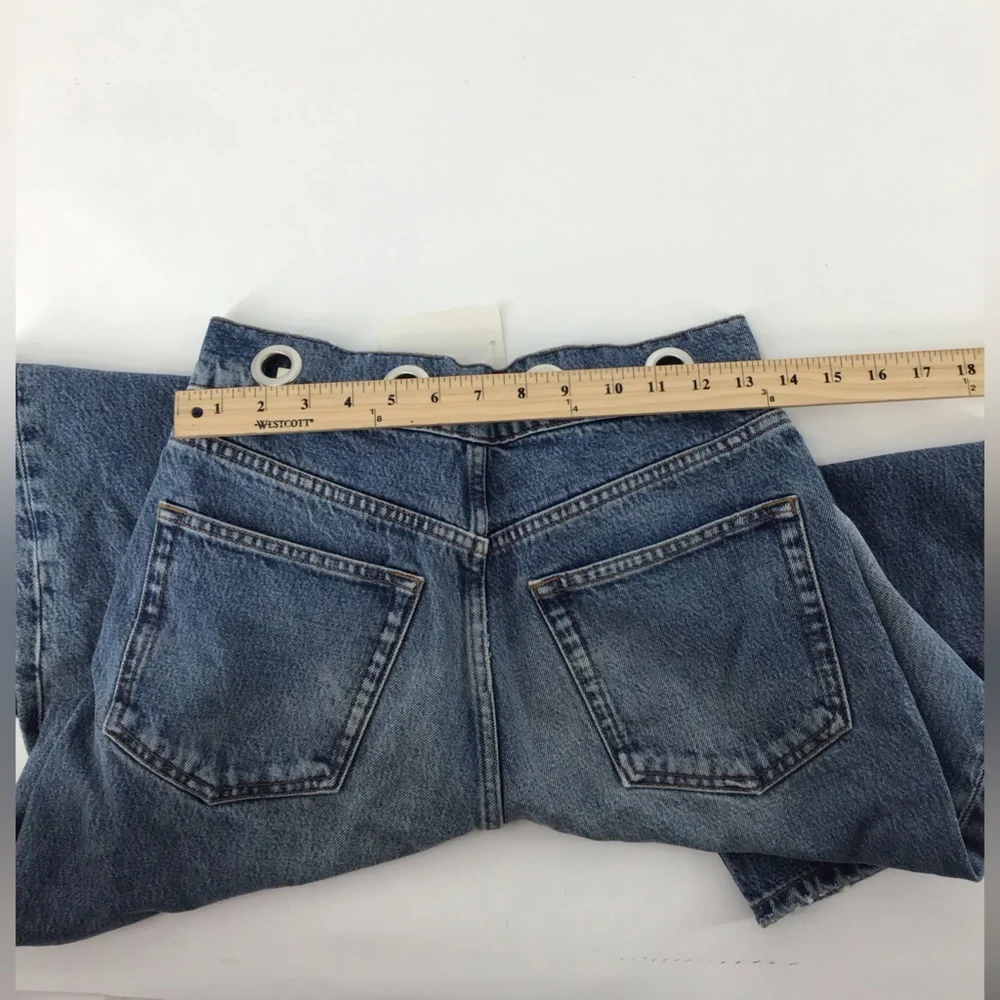 Reformation Dark Blue Flare Jeans - Picture 4 of 5